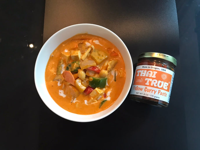 Yellow Curry with Tofu (V)