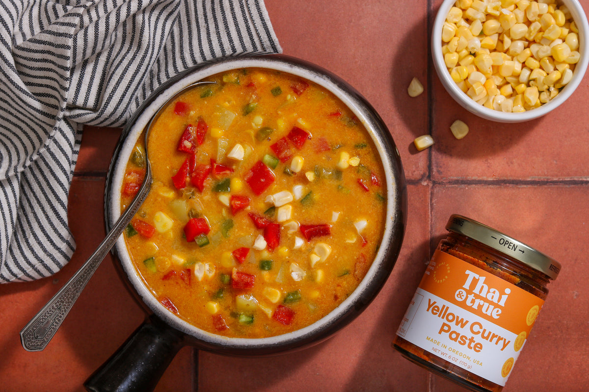 Yellow Curry Corn Chowder – Thai and True