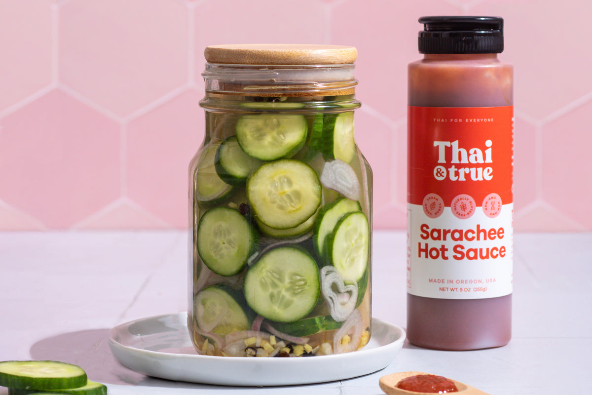 Spicy Homemade Pickles (V) Thai and True