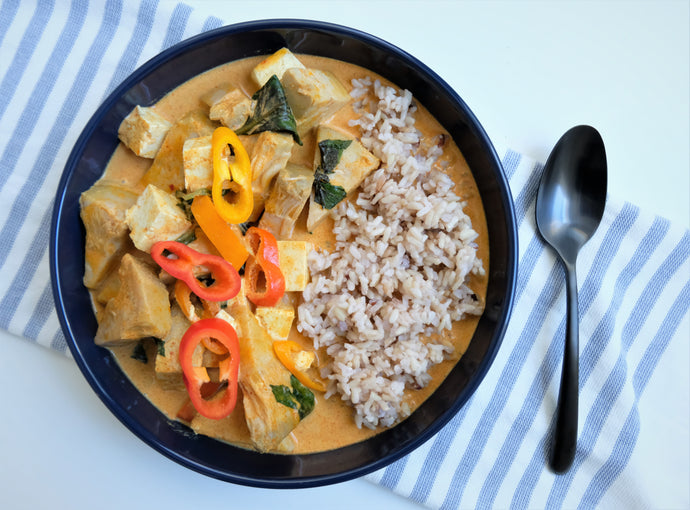 Jackfruit Yellow Curry (V)