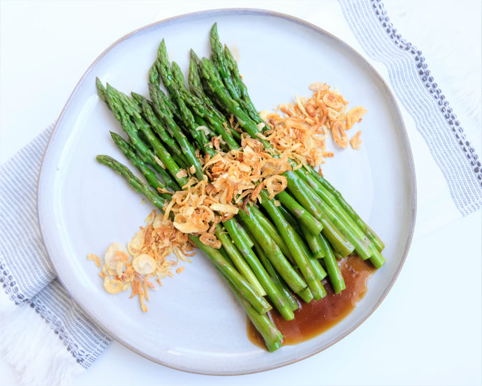 Sweet & Spicy Asparagus (V)