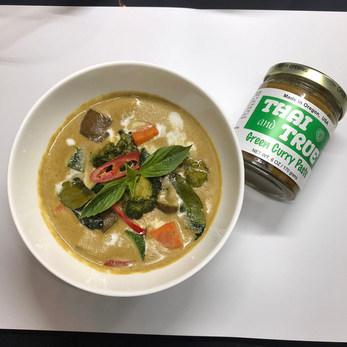 Vegan Green Curry (V)