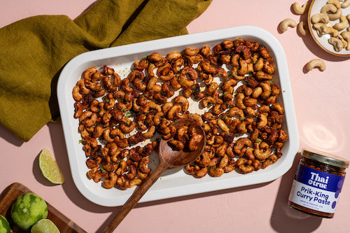 Curry Roasted Cashews