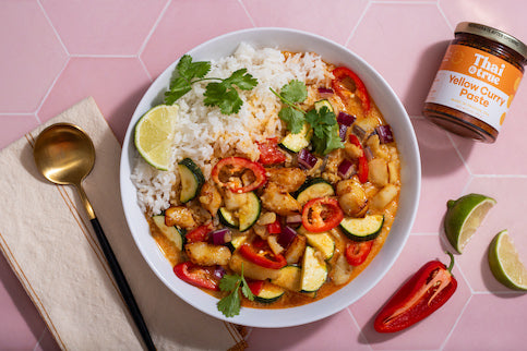 Thai Yellow Curry with Fish