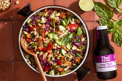 Thai Chopped Salad with Tamari Vinaigrette